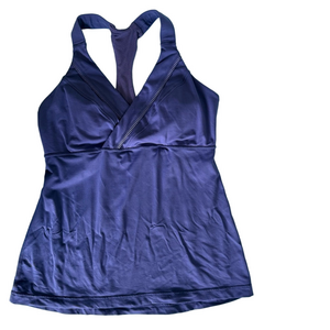 Lululemon Athletica Purple Tank Top with Built in Bra
